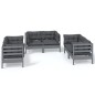 vidaXL 6-tlg. Garten-Lounge-Set mit Kissen Kiefer Massivholz vidaXL 6-tlg. Garten-Lounge-Set mit Kissen Kiefer Massivholz