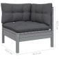 vidaXL 7-tlg. Garten-Lounge-Set mit Kissen Kiefer Massivholz vidaXL 7-tlg. Garten-Lounge-Set mit Kissen Kiefer Massivholz