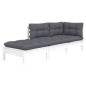 vidaXL 3-tlg. Garten-Lounge-Set mit Kissen Kiefer Massivholz vidaXL 3-tlg. Garten-Lounge-Set mit Kissen Kiefer Massivholz