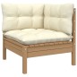vidaXL 8-tlg. Garten-Lounge-Set mit Kissen Honigbraun Kiefernholz vidaXL 8-tlg. Garten-Lounge-Set mit Kissen Honigbraun Kiefernholz