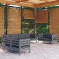 vidaXL 8-tlg. Garten-Lounge-Set mit Kissen Kiefer Massivholz vidaXL 8-tlg. Garten-Lounge-Set mit Kissen Kiefer Massivholz