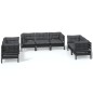 vidaXL 7-tlg. Garten-Lounge-Set mit Kissen Kiefer Massivholz vidaXL 7-tlg. Garten-Lounge-Set mit Kissen Kiefer Massivholz