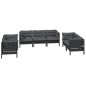 vidaXL 7-tlg. Garten-Lounge-Set mit Kissen Kiefer Massivholz vidaXL 7-tlg. Garten-Lounge-Set mit Kissen Kiefer Massivholz