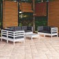 vidaXL 8-tlg. Garten-Lounge-Set mit Kissen Kiefer Massivholz vidaXL 8-tlg. Garten-Lounge-Set mit Kissen Kiefer Massivholz