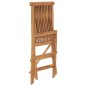 vidaXL Klappbare Gartenstühle 6 Stk. Massivholz Teak vidaXL Klappbare Gartenstühle 6 Stk. Massivholz Teak