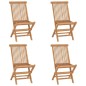 vidaXL 5-tlg. Garten-Essgruppe Klappbar Massivholz Teak vidaXL 5-tlg. Garten-Essgruppe Klappbar Massivholz Teak