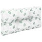 vidaXL Palettenkissen Blattmuster 70x40x12 cm Stoff vidaXL Palettenkissen Blattmuster 70x40x12 cm Stoff