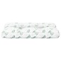 vidaXL Palettenkissen Blattmuster 70x40x12 cm Stoff vidaXL Palettenkissen Blattmuster 70x40x12 cm Stoff