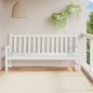 Gartenbank-Auflage Blattmuster 200x50x3 cm Stoff Gartenbank-Auflage Blattmuster 200x50x3 cm Stoff