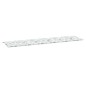 Gartenbank-Auflage Blattmuster 200x50x3 cm Stoff Gartenbank-Auflage Blattmuster 200x50x3 cm Stoff