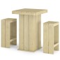 vidaXL 3-tlg. Gartenbar-Set Kiefernholz Imprägniert vidaXL 3-tlg. Gartenbar-Set Kiefernholz Imprägniert