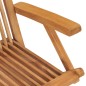 vidaXL Klappbare Gartenstühle 6 Stk. Massivholz Teak vidaXL Klappbare Gartenstühle 6 Stk. Massivholz Teak
