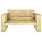vidaXL 3-tlg. Garten-Lounge-Set Massivholz Kiefer Imprägniert vidaXL 3-tlg. Garten-Lounge-Set Massivholz Kiefer Imprägniert