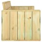 vidaXL 3-tlg. Garten-Lounge-Set Massivholz Kiefer Imprägniert vidaXL 3-tlg. Garten-Lounge-Set Massivholz Kiefer Imprägniert