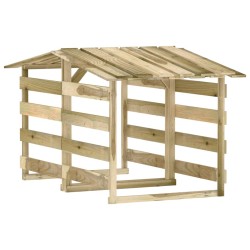 vidaXL Pergolen mit Dach 2 Stk. 100x90x100 cm Kiefernholz Imprägniert