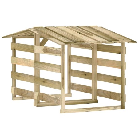 vidaXL Pergolen mit Dach 2 Stk. 100x90x100 cm Kiefernholz Imprägniert