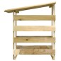 vidaXL Pergolen mit Dach 2 Stk. 100x90x100 cm Kiefernholz Imprägniert vidaXL Pergolen mit Dach 2 Stk. 100x90x100 cm Kiefernholz Imprägniert