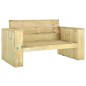 vidaXL 4-tlg. Garten-Lounge-Set Imprägniertes Massivholz Kiefer vidaXL 4-tlg. Garten-Lounge-Set Imprägniertes Massivholz Kiefer