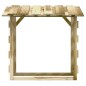 vidaXL Pergolen mit Dach 4 Stk. 100x90x100 cm Kiefernholz Imprägniert vidaXL Pergolen mit Dach 4 Stk. 100x90x100 cm Kiefernholz Imprägniert