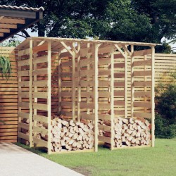 vidaXL Pergolen mit Dach 4 Stk. 100x90x200 cm Kiefernholz Imprägniert