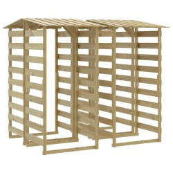 vidaXL Pergolen mit Dach 4 Stk. 100x90x200 cm Kiefernholz Imprägniert