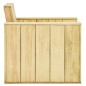 vidaXL 3-tlg. Garten-Lounge-Set Imprägniertes Massivholz Kiefer vidaXL 3-tlg. Garten-Lounge-Set Imprägniertes Massivholz Kiefer