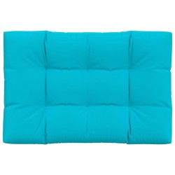vidaXL Palettenkissen Türkis 120x80x12 cm Stoff