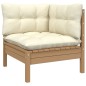 vidaXL 11-tlg. Garten-Lounge-Set mit Kissen Honigbraun Kiefernholz vidaXL 11-tlg. Garten-Lounge-Set mit Kissen Honigbraun Kiefernholz