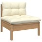 vidaXL 11-tlg. Garten-Lounge-Set mit Kissen Honigbraun Kiefernholz vidaXL 11-tlg. Garten-Lounge-Set mit Kissen Honigbraun Kiefernholz
