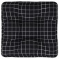 Palettenkissen Schwarz Karomuster 50x50x12 cm Stoff Palettenkissen Schwarz Karomuster 50x50x12 cm Stoff