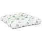 Palettenkissen Blattmuster 60x61,5x10 cm Oxford-Gewebe Palettenkissen Blattmuster 60x61,5x10 cm Oxford-Gewebe