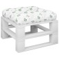Palettenkissen Blattmuster 60x61,5x10 cm Oxford-Gewebe Palettenkissen Blattmuster 60x61,5x10 cm Oxford-Gewebe