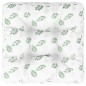Palettenkissen Blattmuster 60x61,5x10 cm Oxford-Gewebe Palettenkissen Blattmuster 60x61,5x10 cm Oxford-Gewebe