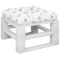 vidaXL Palettenkissen Blattmuster 58x58x10 cm Oxford-Gewebe vidaXL Palettenkissen Blattmuster 58x58x10 cm Oxford-Gewebe