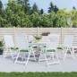 vidaXL Stuhlkissen 6 Stk. Blattmuster 50x50x7 cm Stoff vidaXL Stuhlkissen 6 Stk. Blattmuster 50x50x7 cm Stoff