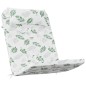 Adirondack-Auflagen 2 Stk. Blattmuster Oxford-Gewebe Adirondack-Auflagen 2 Stk. Blattmuster Oxford-Gewebe