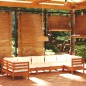vidaXL 7-tlg. Garten-Lounge-Set mit Kissen Honigbraun Kiefernholz vidaXL 7-tlg. Garten-Lounge-Set mit Kissen Honigbraun Kiefernholz