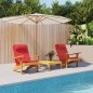Adirondack-Auflagen 2 Stk. Rot Oxford-Gewebe Adirondack-Auflagen 2 Stk. Rot Oxford-Gewebe