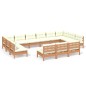 vidaXL 13-tlg. Garten-Lounge-Set mit Kissen Honigbraun Kiefernholz vidaXL 13-tlg. Garten-Lounge-Set mit Kissen Honigbraun Kiefernholz