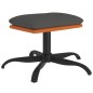 vidaXL Relaxsessel mit Hocker Dunkelgrau Stoff vidaXL Relaxsessel mit Hocker Dunkelgrau Stoff