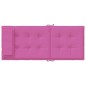 Hochlehner-Auflagen 2 Stk. Rosa Oxford-Gewebe Hochlehner-Auflagen 2 Stk. Rosa Oxford-Gewebe