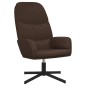 vidaXL Relaxsessel mit Hocker Braun Kunstleder vidaXL Relaxsessel mit Hocker Braun Kunstleder