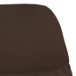 vidaXL Relaxsessel mit Hocker Braun Kunstleder vidaXL Relaxsessel mit Hocker Braun Kunstleder