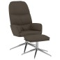 vidaXL Relaxsessel mit Hocker Dunkelgrau Wildleder-Optik vidaXL Relaxsessel mit Hocker Dunkelgrau Wildleder-Optik