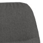 vidaXL Relaxsessel mit Fußstütze Dunkelgrau Stoff vidaXL Relaxsessel mit Fußstütze Dunkelgrau Stoff