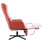 vidaXL Relaxsessel mit Fußstütze Rosa Samt vidaXL Relaxsessel mit Fußstütze Rosa Samt