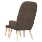 vidaXL Relaxsessel mit Hocker Taupe Stoff vidaXL Relaxsessel mit Hocker Taupe Stoff