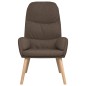 vidaXL Relaxsessel mit Hocker Taupe Stoff vidaXL Relaxsessel mit Hocker Taupe Stoff