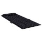 vidaXL Hochlehner-Auflagen 2 Stk. Schwarz Karomuster Oxford-Gewebe vidaXL Hochlehner-Auflagen 2 Stk. Schwarz Karomuster Oxford-Gewebe