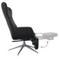 vidaXL Relaxsessel mit Fußstütze Glänzend Schwarz Kunstleder vidaXL Relaxsessel mit Fußstütze Glänzend Schwarz Kunstleder